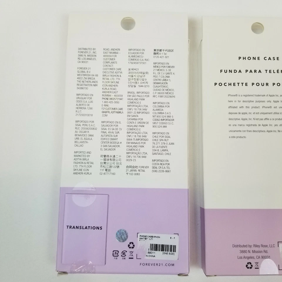 Juego de 3 fundas para iPhone 6/7/8 unicornio gato de la suerte rojo Foto 4 de 4