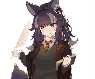 Anime kemono friends  grey wolf Playmat Gaming Mat