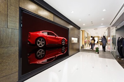 3D Red Sports Car ZHUA8321 Wallpaper Wall Murals Removable Self-adhesive Ann 24