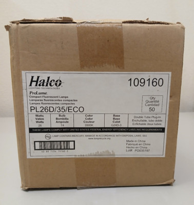 (SOLD IN SINGLES - NOT ENTIRE CASE) HALCO PROLUME PL26D/35/ECO 109160