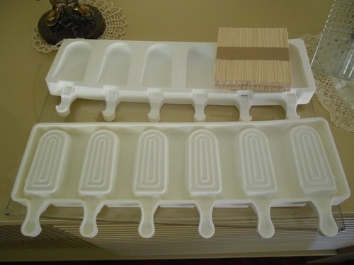 n.2 Stampi da n.6 gelati classic su stecco Silikomart con supporto trasparente - Foto 2 di 2