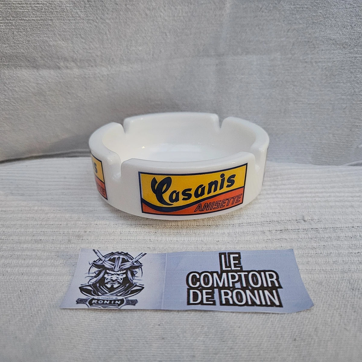 Grand Cendrier Publicitaire Ancien - Anisette 51 - Vintage Déco