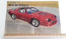 1987 Camaro Iroc-z Original 2014 Article