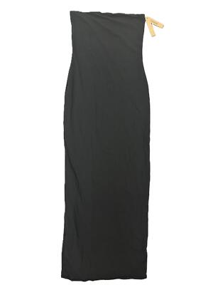 SKIMS Black Tube Dress Maxi Womens Size Large New | eBay