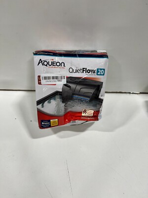 Aqueon QuietFlow LED PRO Aquarium Power Filter Size 20