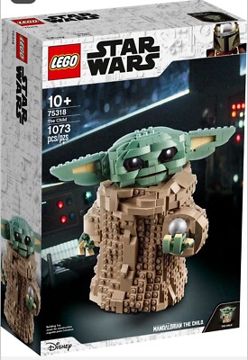 Lego Star Wars The Child Baby Yoda Set #75318 1073 Bricks *RETIRED* *BRAND NEW*