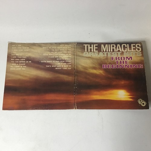 THE MIRACLES (Smokey Robinson)-Greatest Hits From The Beginning 2 LPS - Picture 3 of 9
