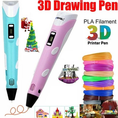 3D Stifte Set 3D Druckstift Mit 12Farben PLA Filament 3D Printing Pen DIY Kinder