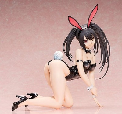 DATE A LIVE III Kurumi Tokizaki Figur Bare Leg Bunny Ver. 1/4 Scale FREEing