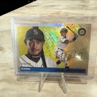 2025 Topps Chrome Platinum Anniversary Topps Refractor Ichiro Suzuki #/499