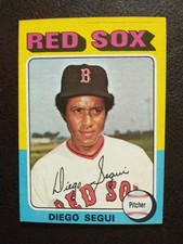 1975 Topps Mini  Diego Segui #232 VG+