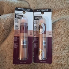 2 Pk Maybelline Instant Age Rewind Eraser #140 Honey Dark Circles Concealer