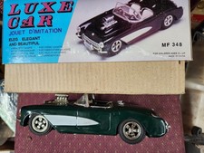 1957 Chev Corvette Luxe Car MF339 China Tin Toy MF348 IN BOX