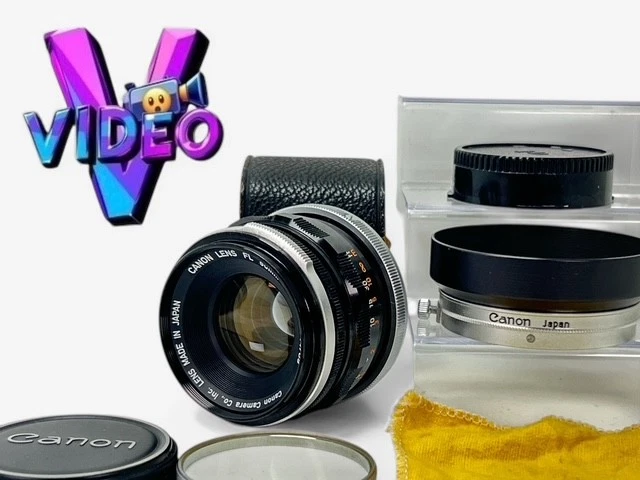 Canon f/1.8 Camera Lenses FL 50mm Focal for sale - eBay