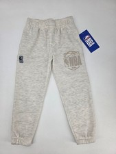 NBA Boys Heather Grey Sweatpants Joggers Size 4 NWT