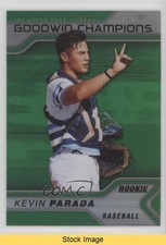 2023 Upper Deck Goodwin Champions Platinum Green Rainbow Kevin Parada READ 6kv