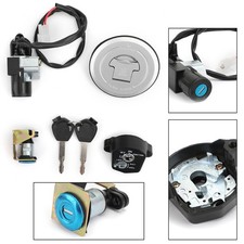 Ignition Switch Fuel Gas Cap Seat Lock Key Kit For Honda CBR125 R RT RS RF 11-18