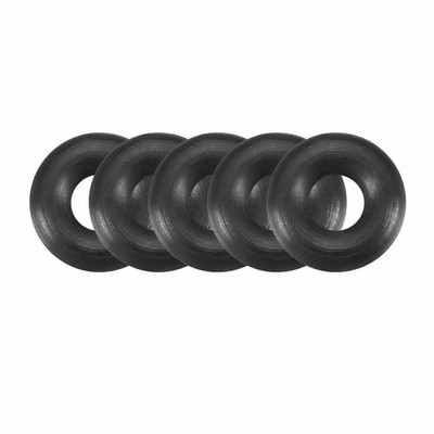 30pcs Black Round Nitrile Butadiene Rubber   O-Ring 6mm OD 1.9mm Width  KD #qm