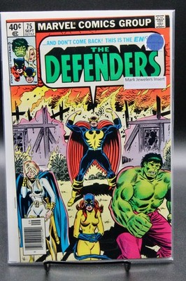 The Defenders #75    Marvel (1979) VF/NM Mark Jewelers