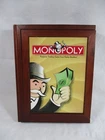 Monopoly 2005 Vintage Game Collection Wooden Book Shelf Edition Hasbro Complete