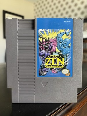 Zen Intergalactic Ninja Nintendo Entertainment System NES Video Game Pak Cartrid