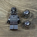LEGO Star Wars Chrome Stormtrooper Minifigure + Chrome Helmets
