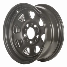 Refurbished 15x6.5 Painted Black Wheel Fits 1985-1995 Chevrolet Astro Van