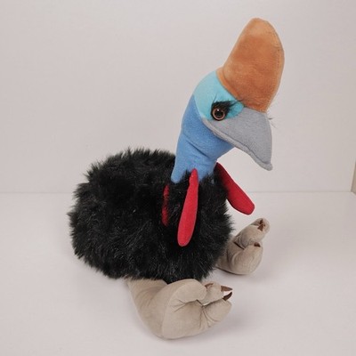 Wild Republic Cassowary Plush Toy Large Soft Stuffed Bird 34cm + Free Post