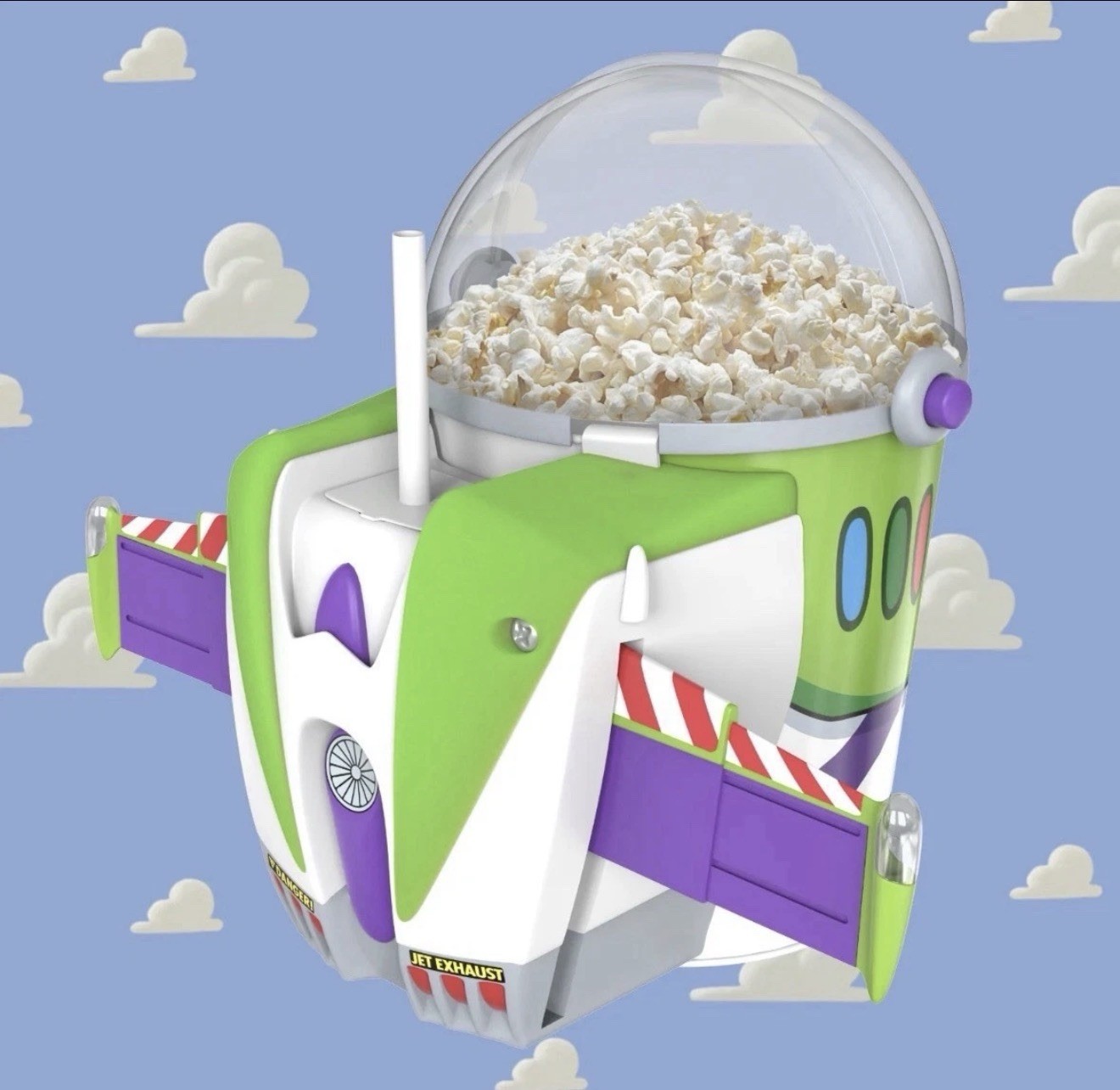 Toy Story 5 Buzz Lightyear LED Popcorn Bucket & Drink Container - SHIPS NOW!