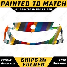 New Painted To Match - Front Bumper Cover For 2010 2011 Mazda 3 2.0l Without Fog