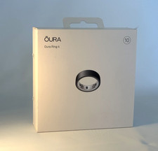 Oura Ring Gen 4, Size 10, Stealth/Noir Matte Black - Free shipping