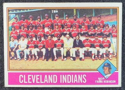 1976 Topps Cleveland Indians Team Set DENNIS ECKERSLEY H.O.F. ROOKIE CARD 