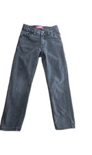 Levi  s 511 Boys Size 7 REG Slim Fit Denim Jeans Adjustable Waist Pant Black
