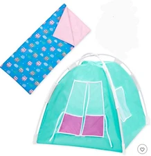 Our Generation Camping Tent And Sleeping Bag