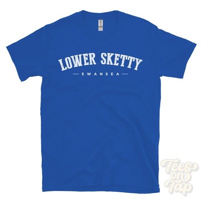 LOWER SKETTY SWANSEA T-SHIRT singleton wales college style