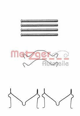 Metzger ZubehöRsatz, Scheibenbremsbelag Vorderachse U.A. FüR Kia, Mazda-image