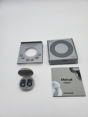 Loop Engage 2 Noise Reduction Ear Plugs Dusk Open Box New Condition 
