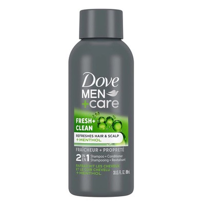 Dove Men+Care Fortifying 2 in 1 Shampoo and Conditioner Fresh and Clean with Caf