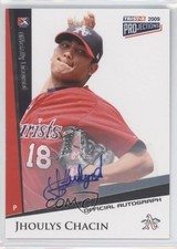 2009 TRISTAR PROjections Auto Jhoulys Chacin #133 Auto 0j5