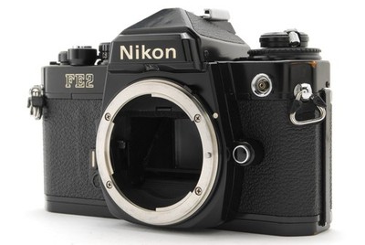 [ ALMOST MINT ] Nikon FE2 Body Black 35mm SLR Film Camera Body From JAPAN