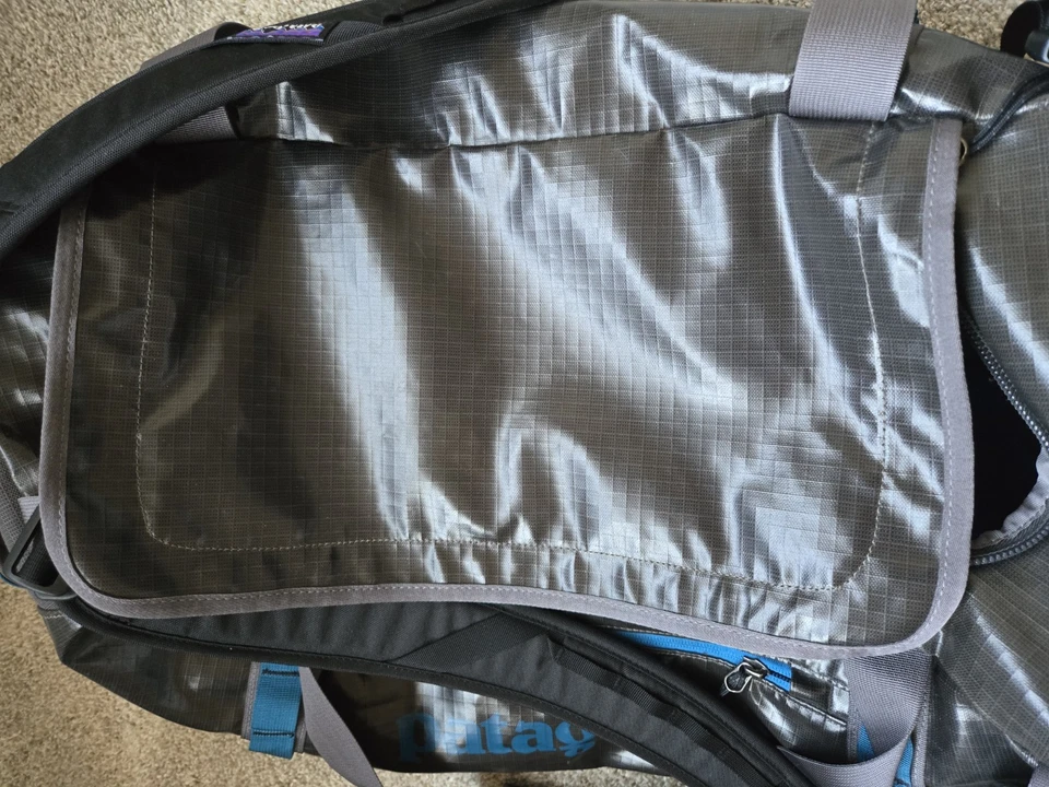 Patagonia Black Hole Duffel 60L Gray/Blue Similar To 55L - Image 4 of 4