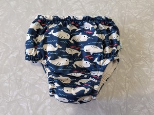 iPlay 2T Navy Narwhal Cloth Swim Diaper