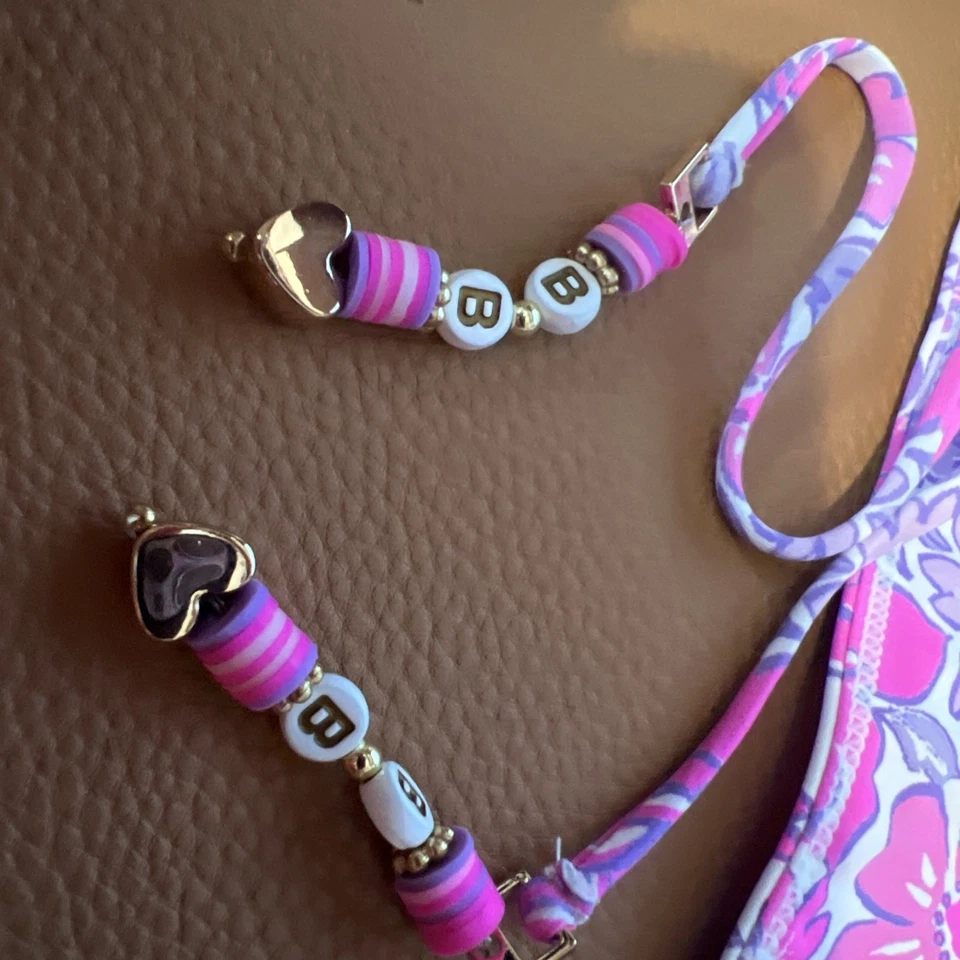 NUEVO Beach Bunny KEONI Rosa Talla Pequeña Floral Fondo Completo Nuevo con Etiquetas Foto 2 de 4