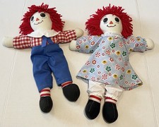 Raggedy Ann Andy Doll Set 14 in Handmade 2012