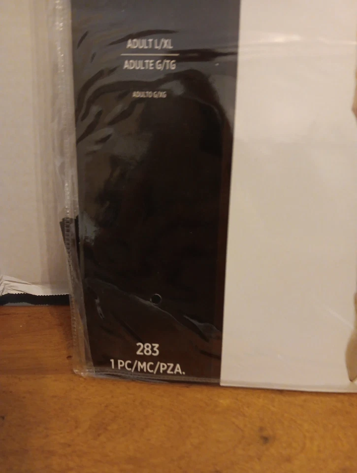 服装,女式,黑色短 T 恤,带水钻条纹,成人 L/XL,全新带包装 — 第 3/4 张图片