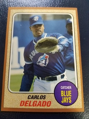 Carlos Delgado Blue Jays #70 1993 Sports Cards Magazines with Brown Border
