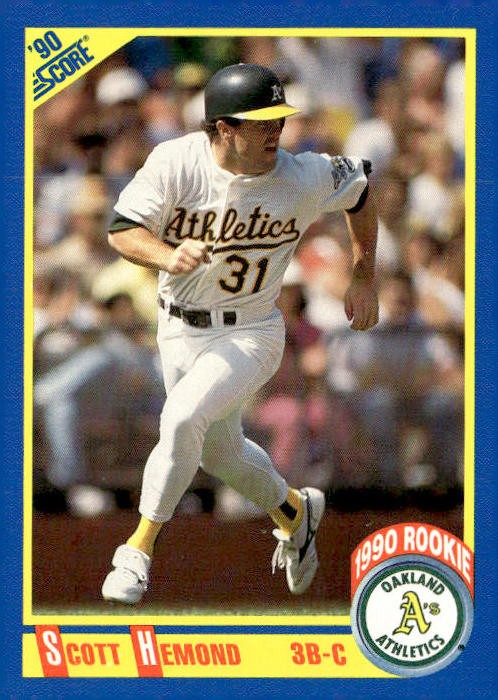1990 Score #598 Scott Hemond