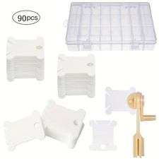 Embroidery Organizer Box Set Plastic Embroidery Thread Storage 106 Cross Stitch