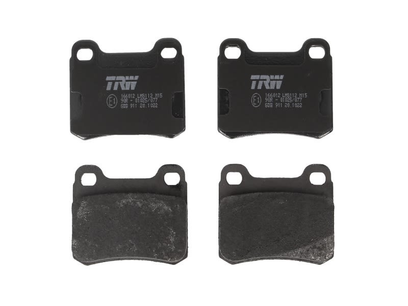 Plaquettes de frein TRW GDB911 anti-bruit pour 190 W201 1.8