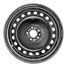 Refurbished Painted Black Steel Wheel 16 x 6.5